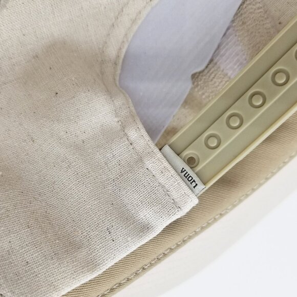 NEW Vuori V1 Embroidery Hat Natural Snapback Dad Hat Unisex Natural Hemp Organic - Picture 10 of 15